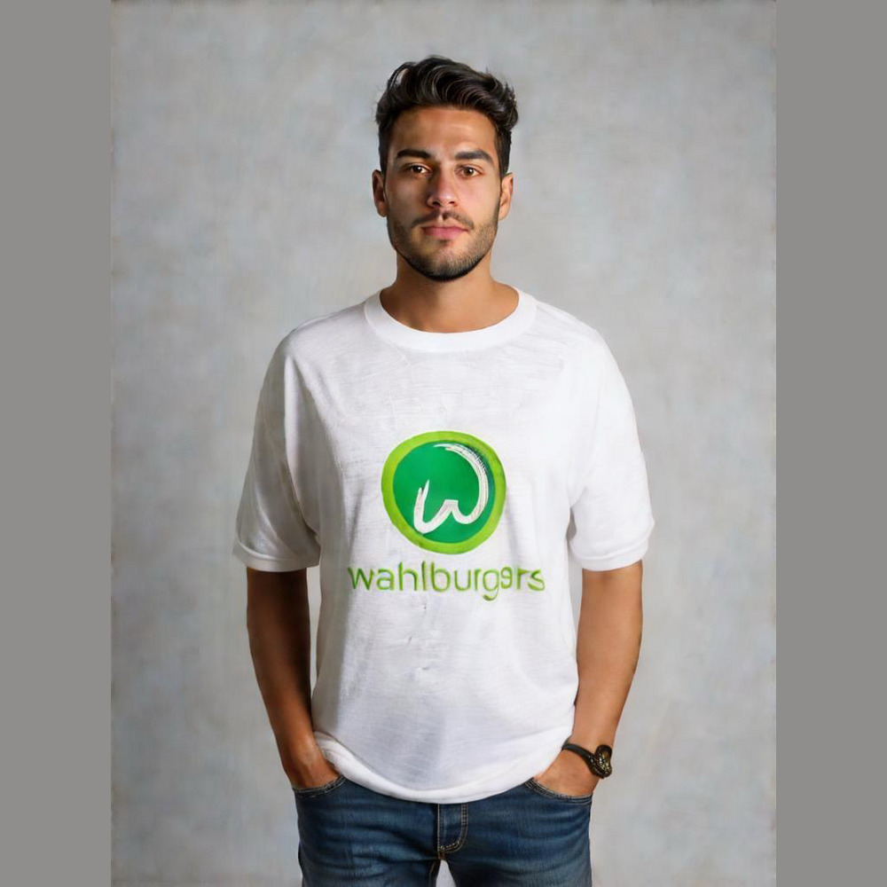 Wahlburgers T-Shirt Logo Size Large